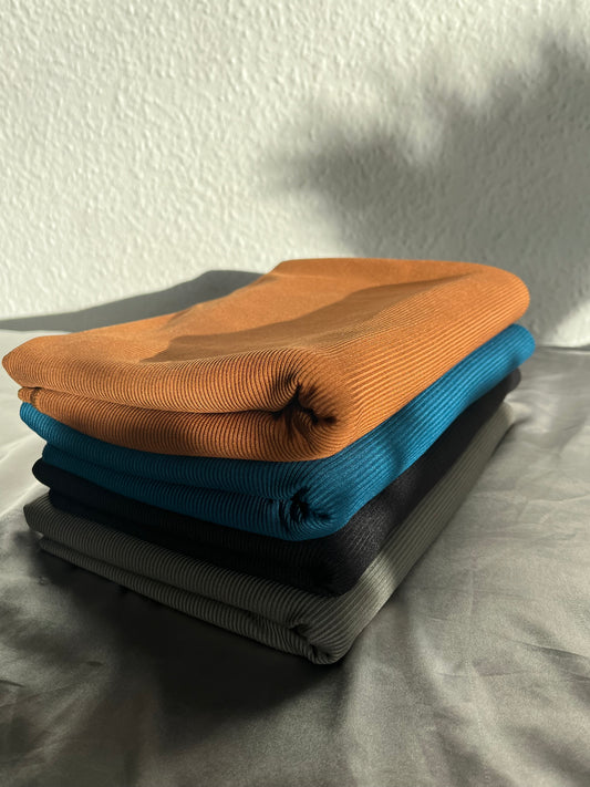 Ribbed hijabs