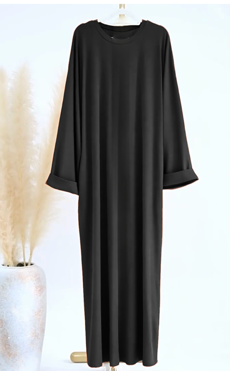 Ribbed abayas + FREE HIJABS